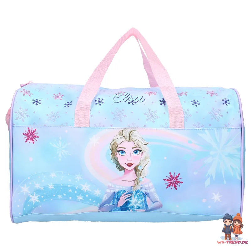 Disney Die Eiskönigin Elsa 2tlg. Set Kinder Sporttasche Tasche plus Trinkflasche - WS-Trend.de