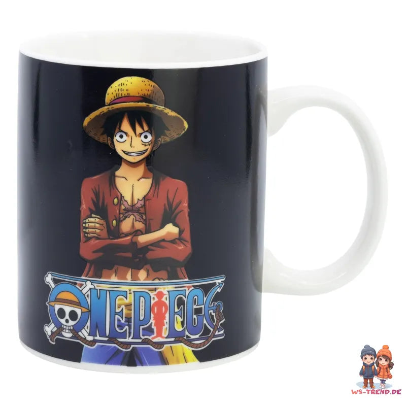 Anime One Piece Ruffy magische Teetasse Tasse Kaffeetasse Geschenkidee 325 ml - WS-Trend.de