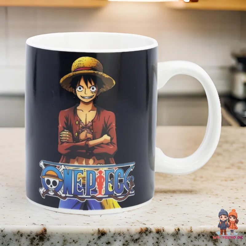 Anime One Piece Ruffy magische Teetasse Tasse Kaffeetasse Geschenkidee 325 ml - WS-Trend.de