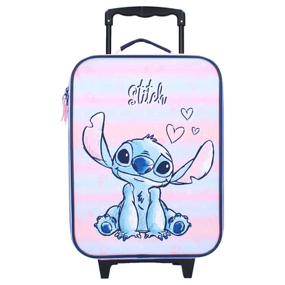 Disney Lilo und Stitch 2 tlg. Set Kinder Trolley Rucksack Reisekoffer Lunchbox - WS-Trend.de