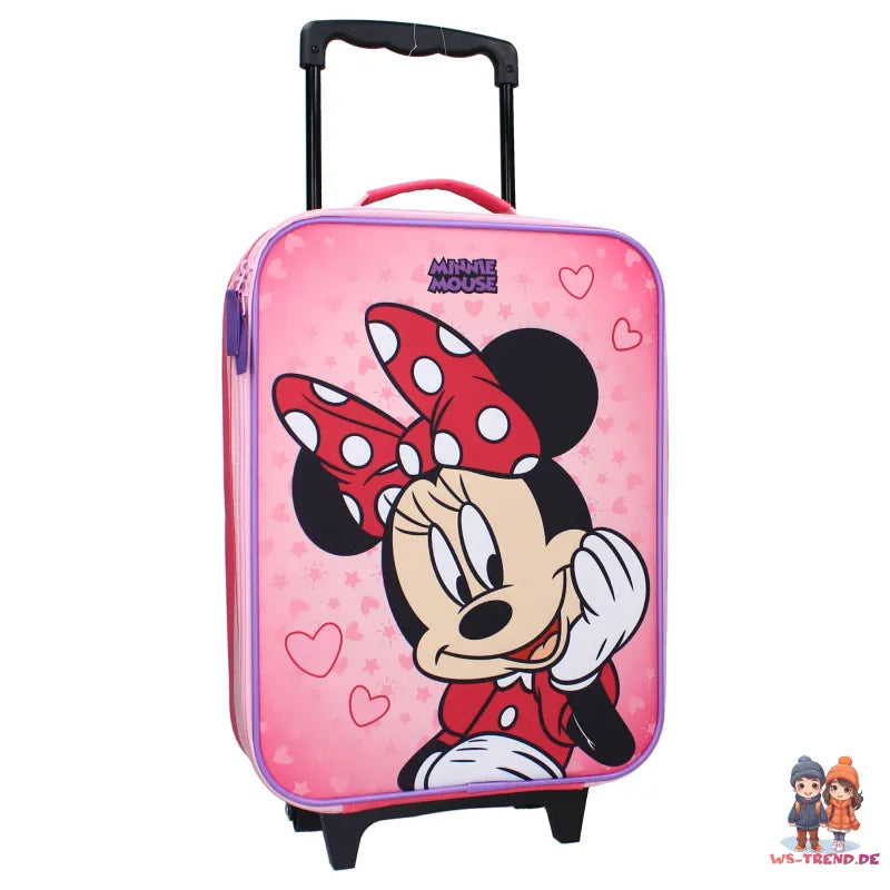 Disney Minnie Maus 2 tlg. Set Kinder Trolley Koffer Reisekoffer plus Strandtuch - WS-Trend.de