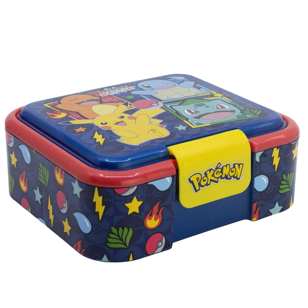 Pokemon Pikachu Kinder 2 tlg. Set XL Brotdose Alu-Trinkflasche 400 ml - WS-Trend.de