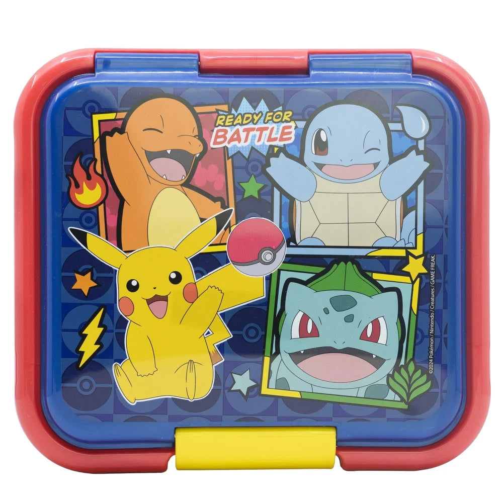 Pokemon Pikachu Kinder 2 tlg. Set XL Brotdose Alu-Trinkflasche 400 ml - WS-Trend.de