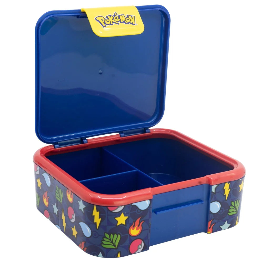 Pokemon Pikachu Kinder 2 tlg. Set XL Brotdose Alu-Trinkflasche 400 ml - WS-Trend.de