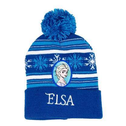 Disney Die Eiskönigin Elsa Kinder Herbst Wintermütze plus Handschuhe - WS-Trend.de