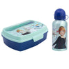 Disney Die Eiskönigin 4 tlg Kinder Lunch Set Brotdose Alu-Trinkflasche Besteck