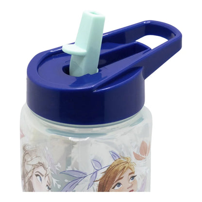 Disney Die Eiskönigin Elsa Anna Kinder Trinkflasche Flasche mit Halm 510 ml - WS-Trend.de