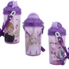 Disney Die Eiskönigin Elsa Anna Kinder Trinkflasche Flasche mit Halm 465 ml