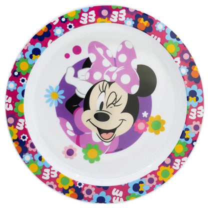 Disney Minnie Maus Kinder Geschirr-Set 3 tlg antirutsch Becher Teller Schüssel - WS-Trend.de