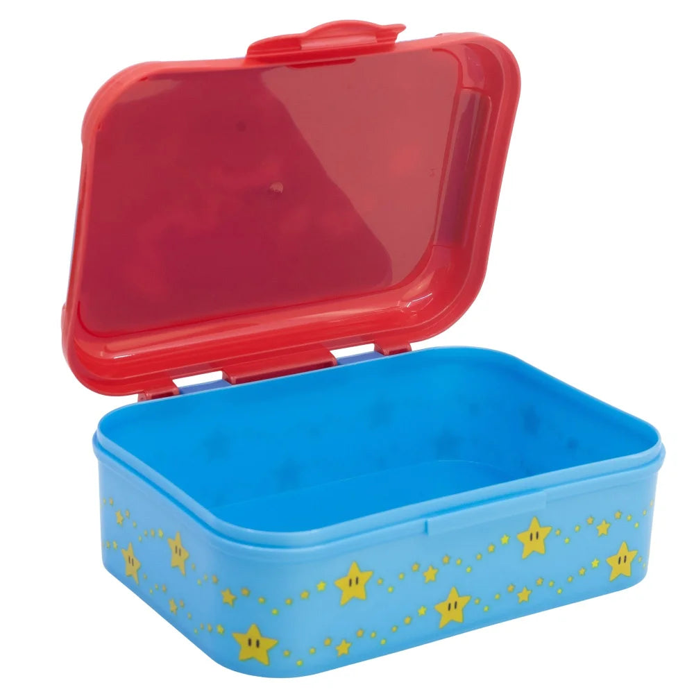 Super Mario Luigi Kinder 2 teiliges Set Brotdose Trinkflasche 370 ml - WS-Trend.de