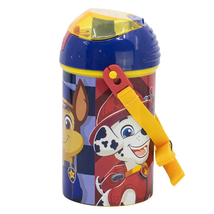 Paw Patrol Chase Rubble Marshall Wasserflasche Trinkflasche Flasche 450 ml - WS-Trend.de