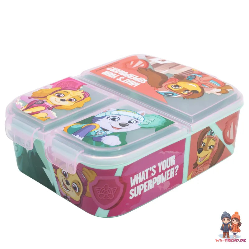 Paw Patrol Skye Liberty Everes 2 tlg Kinder Set Brotdose Alu Trinkflasche 530 ml - WS-Trend.de