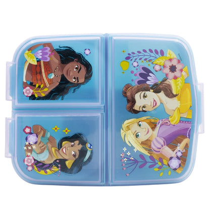 Disney Princess Rapunzel Vaiana 2 tlg Set Brotdose 3 Kammern Alu-Trinkflasche - WS-Trend.de