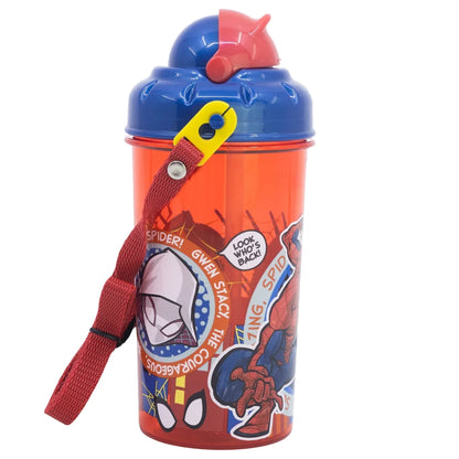 Marvel Spiderman Sportflasche Wasserflasche Trinkflasche Flasche 465 ml - WS-Trend.de