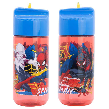 Marvel Spiderman Sportflasche Wasserflasche Trinkflasche Flasche 430 ml - WS-Trend.de