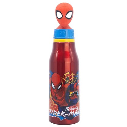 Marvel Spiderman 3D Kopf Aluminium Wasserflasche Trinkflasche Flasche 690 ml - WS-Trend.de