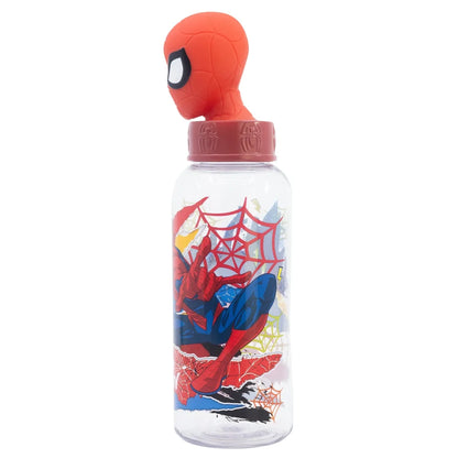 Marvel Spiderman 3D Kopf Wasserflasche Trinkflasche Flasche 560 ml - WS-Trend.de