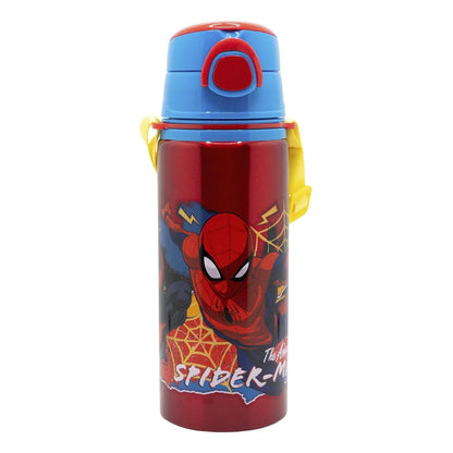 Marvel Spiderman Aluminium Wasserflasche Trinkflasche Flasche 730 ml - WS-Trend.de