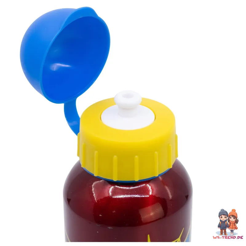 Marvel Spiderman 2 teiliges Kinder Set 3 Kammern Brotdose Alu Trinkflasche 530 ml - WS-Trend.de