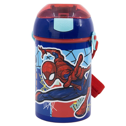 Marvel The Amazing Spiderman Wasserflasche Trinkflasche Flasche 450 ml - WS-Trend.de