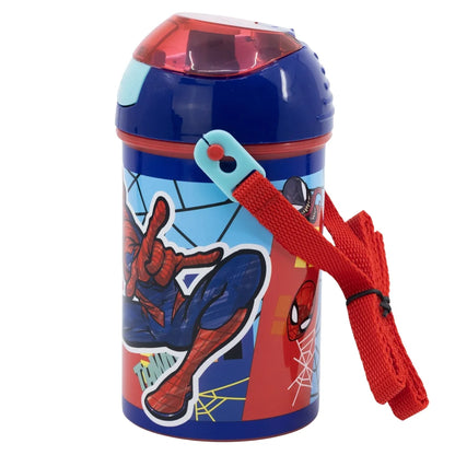 Marvel The Amazing Spiderman Wasserflasche Trinkflasche Flasche 450 ml - WS-Trend.de