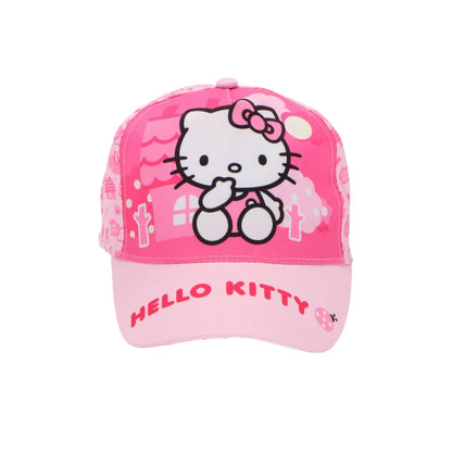 Hello Kitty Kinder Mädchen Basecap Baseball Kappe Gr. 53 - WS-Trend.de