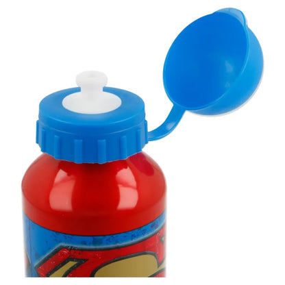 DC Comics Superman 2 teiliges Lunch Set 3 Kammern Brotdose Alu-Trinkflasche - WS-Trend.de