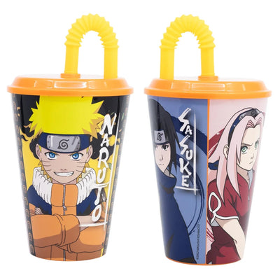 Anime Naruto Shippuden 2 tlg Lunchset Brotdose plus Trinkbecher 430 ml - Ansicht 2