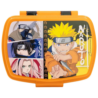 Anime Naruto Shippuden 2 tlg Lunchset Brotdose plus Trinkbecher 430 ml - WS-Trend.de