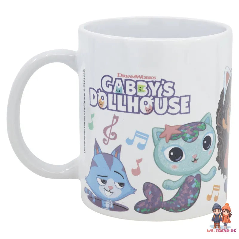 Gabbys Dollhouse Kinder Mädchen Teetassee Kakao Tasse 325 ml - WS-Trend.de