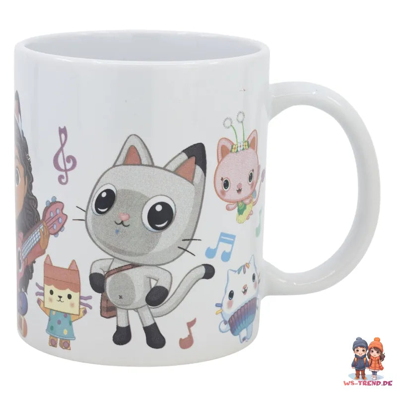Gabbys Dollhouse Kinder Mädchen Teetassee Kakao Tasse 325 ml - WS-Trend.de