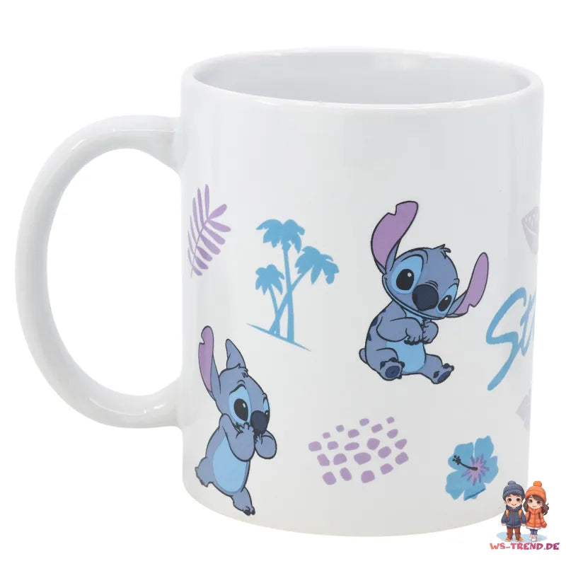 Disney Stitch Teetasse Tasse Kaffeetasse Geschenkidee 330 ml - WS-Trend.de
