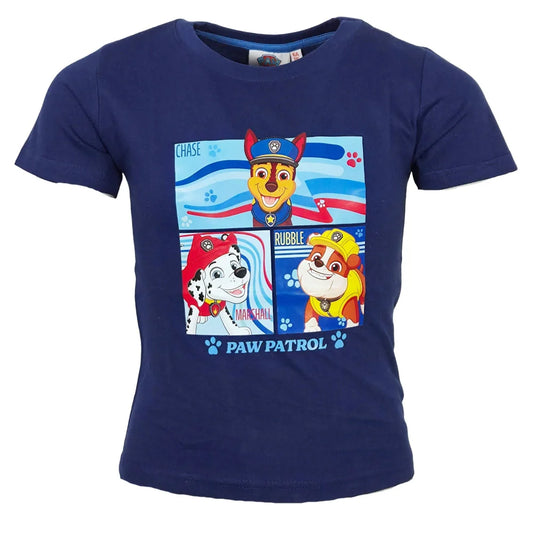 Paw Patrol Chase Rubble Marshall Kinder Jungen T-Shirt - WS-Trend.de