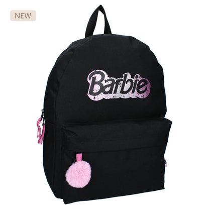 Barbie Mädchen Rucksack Schultasche plus Alu Trinkflasche Gr.39x29x12 cm - WS-Trend.de