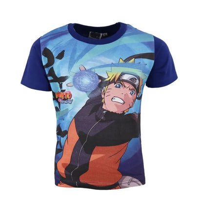 Anime Naruto Shippuden Kinder Sommer T-Shirt - WS-Trend.de Jungen Shirt 116-128 Baumwolle