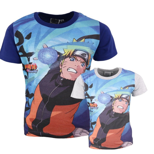 Anime Naruto Shippuden Kinder Sommer T-Shirt - WS-Trend.de Jungen Shirt 116-128 Baumwolle