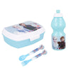 Frozen 4-piece set lunch box - drinking bottle - spoon fork