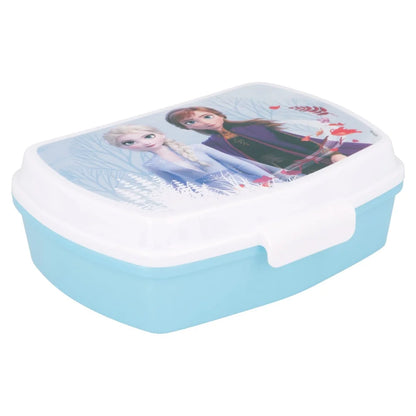 Die Eiskönigin 4-teiliges Set Brotdose - Trinkflasche - Löffel Gabel - WS-Trend.de Disney Anna 4 teiliges