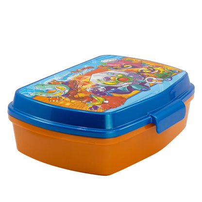 Super Zings Rivals of Kaboom 4 teiliges Set - Brotdose - Trinkflasche Besteck - WS-Trend.de
