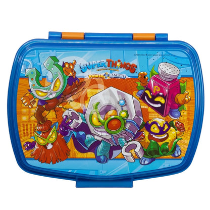 Super Zings Rivals of Kaboom 4 teiliges Set - Brotdose - Trinkflasche Besteck - WS-Trend.de