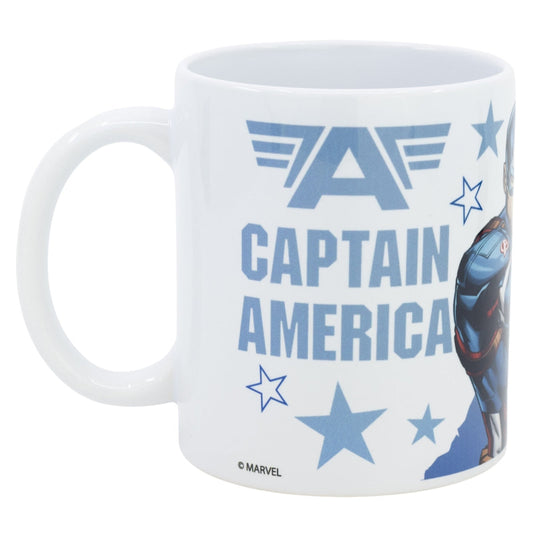Marvel Avengers Captain America Kaffeetasse Teetasse Tasse Geschenkidee 330 ml - WS-Trend.de