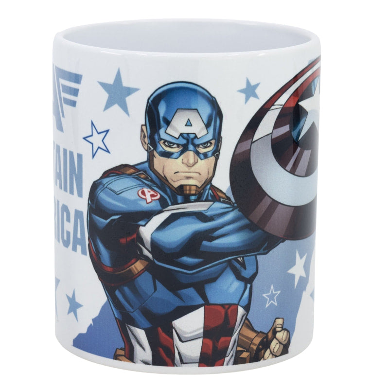 Marvel Avengers Captain America Kaffeetasse Teetasse Tasse Geschenkidee 330 ml - WS-Trend.de