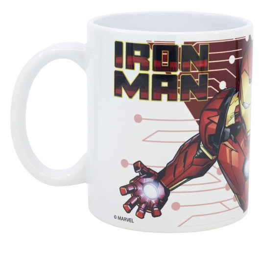 Marvel Avengers Iron Man Kaffeetasse Teetasse Tasse Geschenkidee 330 ml - WS-Trend.de