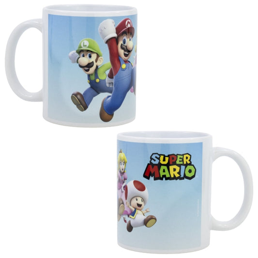 Super Mario Luigi Freunde Gamer Kaffeetasse Teetasse Tasse Geschenkidee 330 ml - WS-Trend.de
