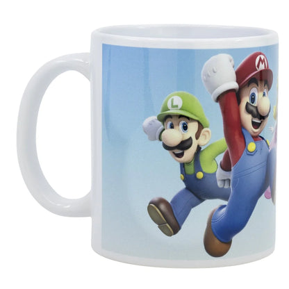 Super Mario Luigi Freunde Gamer Kaffeetasse Teetasse Tasse Geschenkidee 330 ml - WS-Trend.de
