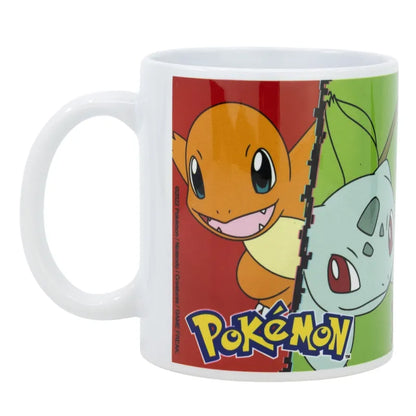 Pokemon Pikachu Shiggy Bisasam Glumanda Kaffeetasse Teetasse Tasse Geschenkidee - WS-Trend.de