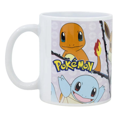 Pokemon Pikachu Shiggy Bisasam Evoli Kaffeetasse Teetasse Tasse Geschenkidee - WS-Trend.de