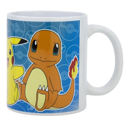 Pokemon Pikachu Shiggy Bisasam Evoli Kaffeetasse Teetasse Tasse Geschenkidee - WS-Trend.de