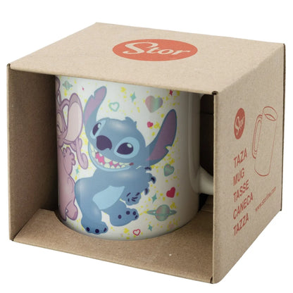 Disney Lilo und Stitch Angel Teetasse Tasse Kaffeetasse Geschenkidee 325 ml - WS-Trend.de