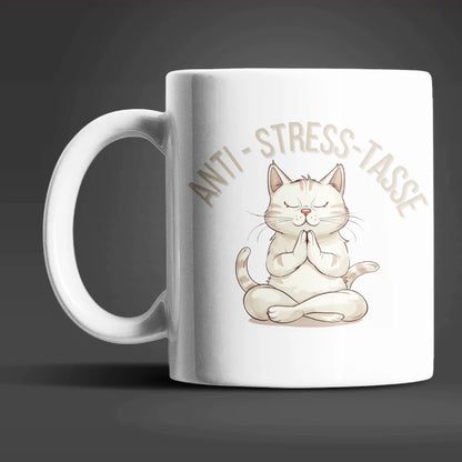 Katze Anti Stress Keramik Kaffeetasse Teetasse Tasse Geschenke - WS-Trend.de